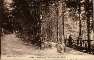 CPA Meru - Parc de la Ville - Allee des Sapins (1032504)