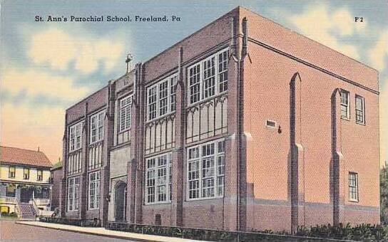 Pennsylvania Freeland St Anns Parochial School
