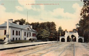 J51/ Charlotte North Carolina Postcard c1910 U.S. Assay Office Arch 219