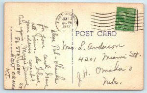 THE ORANGES, New Jersey NJ ~ Multi View HIGH SCHOOLS 1947 Linen Postcard