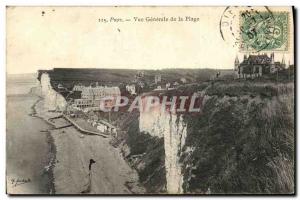Postcard Old Puys Vue Generale de la Plage