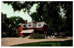 New York  Albany ,Refectory in Washington Park