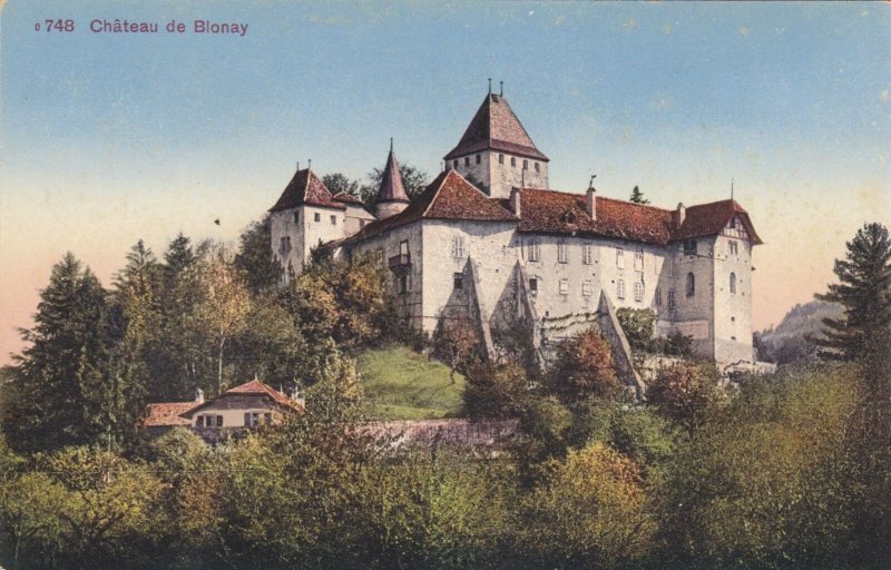 Switzerland Vaud Chateau de Blonay sk3696