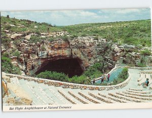 Postcard Bat Flight Amphitheater at Natural Entrance to Carlsbad Caverns, NM