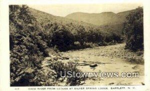 Real Photo - Saco River, Silver Spring Lodge in Bartlett, New Hampshire