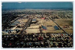 1951 Aerial Southern Methodist University Owen Stadium Dallas Texas TX Postcard