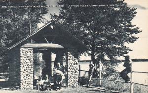 The Pergola Overlooking Whitefish Lake Father Foley Camp Pine River Minnesota...