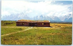 Postcard - Cunningham Cabin, Grand Teton National Park - Moose, Wyoming