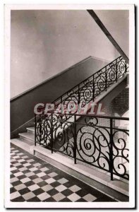 Postcard Old Paris Catholic Institute Rue d'Assas Grand Staircase