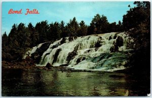 Postcard - Bond Falls, Michigan 