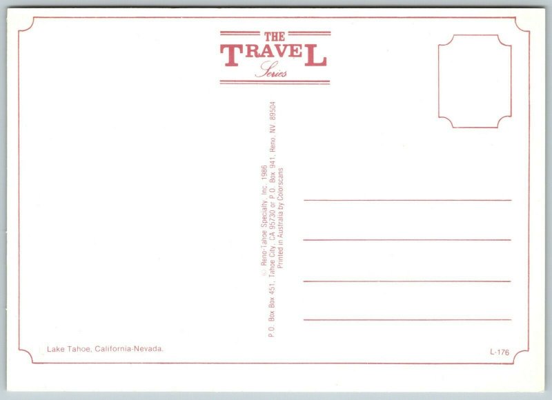 Lake Tahoe - Postcard 