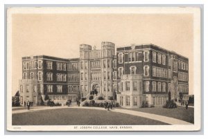 Postcard St. Joseph College Hays Kansas