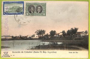 af0991 - ARGENTINA - Vintage Postcard - Colastine (Santa Fe) - 1910