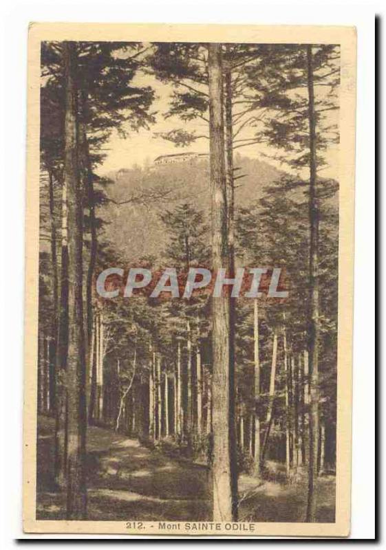 Old Postcard Mont Sainte Odile