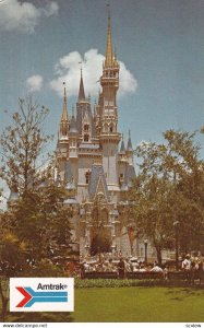 ORLANDO, Florida, 40-60s; Amtrak, Cinderella's Castle, WALT DISNEY WORLD