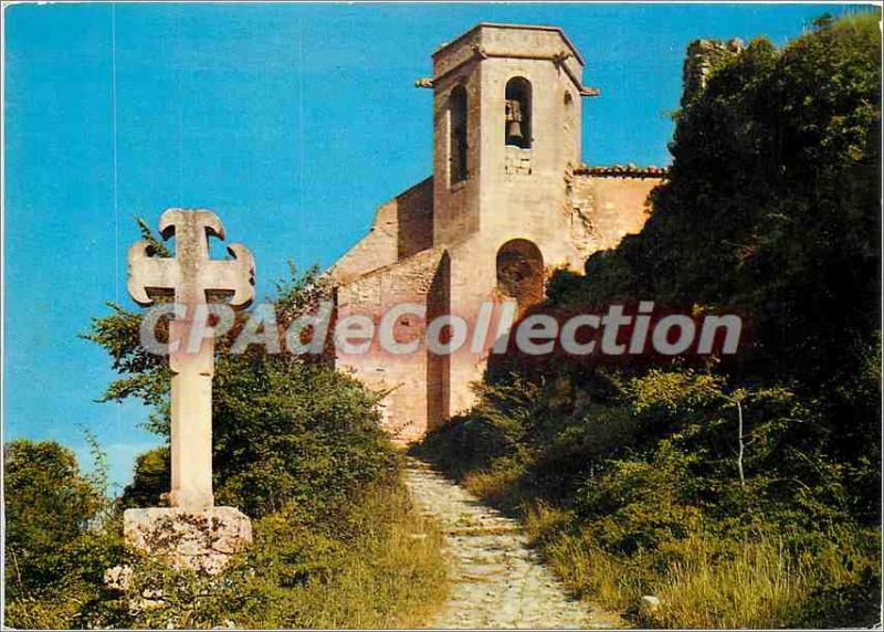 Postcard Modern Paysaged of France Oppede Vaucluse old church