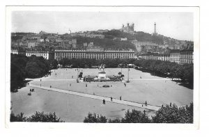 France Lyon Place Bellecour Birds Eye View X Goutagny Glossy Phototypie Postcard