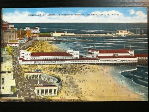 Vintage Postcard 1930-1945 America's Greatest Resort Atlantic City New Jersey