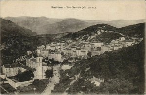 CPA Sartene vue generale CORSICA (1078052)