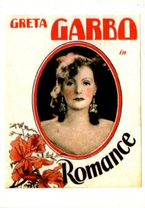Entertainers Greta Garbo In Romance