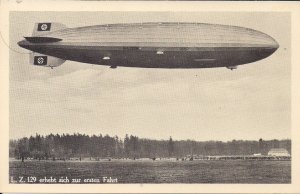 Zeppelin, Hindenburg, Airship LZ 129, Nazi Germany, Swastika, 1936 REPRO