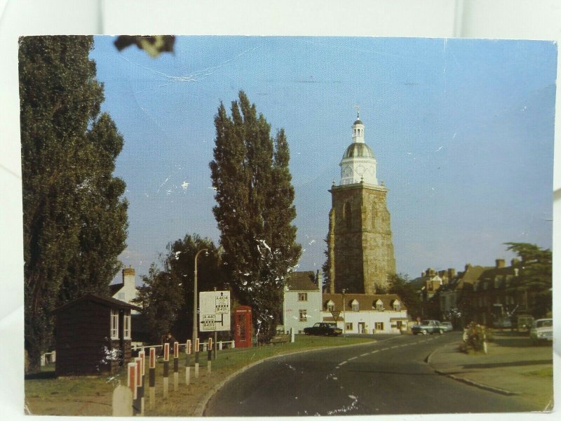 Vintage Postcard Old Church Tower A4104 Upton on Severn