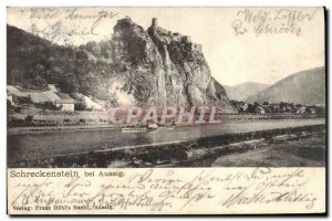 Postcard Old Schreckenstein bei Aussig