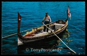 MALTA - Passenger Boat (Dghajsa)