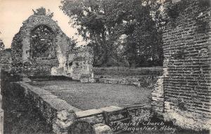 uk29589 st pancras church st augustines abbey real photo uk