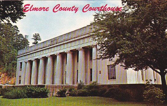 Alabama Wetumpka Elmore County Court House