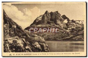 Old Postcard From The Lake And The Pointe De Barberine Finive above Valloricine