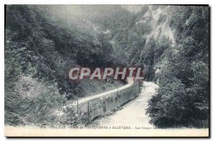 Old Postcard Dauphine Road has Pontcharra Allevard