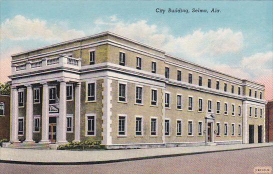 Alabama Selma City Building Curteich