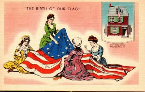 Pennsylvania Philadelphia Betsy Ross House The Birth Of Our Flag