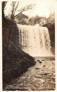 LPS78 Sleepy Eye Minnesota Waterfall Postcard RPPC