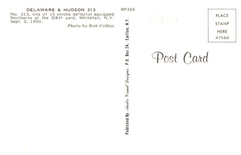Delaware and Hudson 313