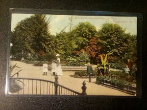 Old Divided Back Postcard Zoological Gardens Fairmount Park, Philadelphia, PA
