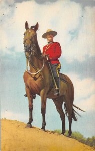 Royal Canadian mounted police Occupation Unused 