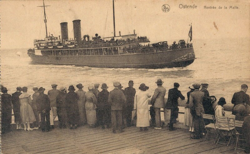 Belgium Ostend Rentree de la Malle Ostende 06.78