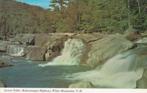 New Hampshire White Mountains Lower Falls Kancamagus Highway