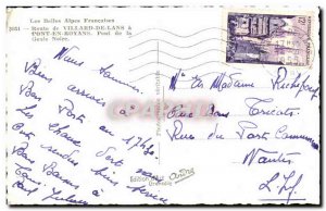 Old Postcard The Beautiful Alps Francalses Road Villard De Lans Cont En Royans