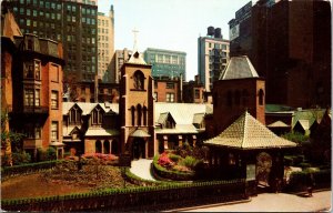 Church Transfiguration Little Church Around Corner Postcard VTG UNP Vintage  