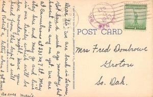 Winona Minnesota The Hot Fish Shop Exterior Linen Antique Postcard J78170