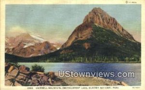 Grinnell Mt, Swiftcurrent Lake in Glacier National Park, Montana