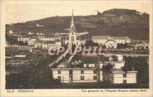 Old Postcard Epernay general view of the hospital hospice auban moet