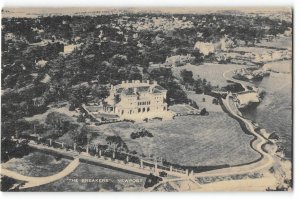 THE BREAKERS Newport, Rhode Island Vanderbilt Mansion Vintage Postcard