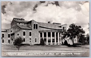 K45/ Boulder Colorado Postcard c1940s Varsity Bridge University 516