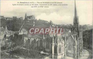 Old Postcard Fougeres (I and V) View of St Sulpice and St Leonard St Sulpice ...