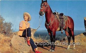 Horse Western Beauties Color by Hall 1957 