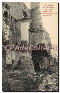 Postcard Old Anthelupt War in Lorraine